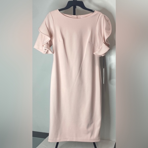 Calvin Klein Dresses & Skirts - Calvin Klein Ruffled sleeve Dress